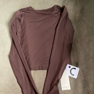 Girls brown top